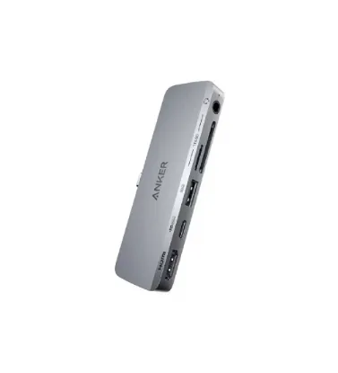 تصویر  هاب 6 پورت انکر مدل Anker 541 USB-C Hub 6-in-1 A8363HA1