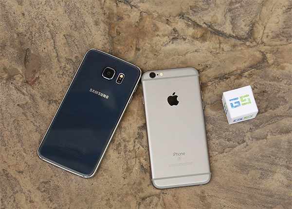 galaxy s6 vs iphone 6s - camera