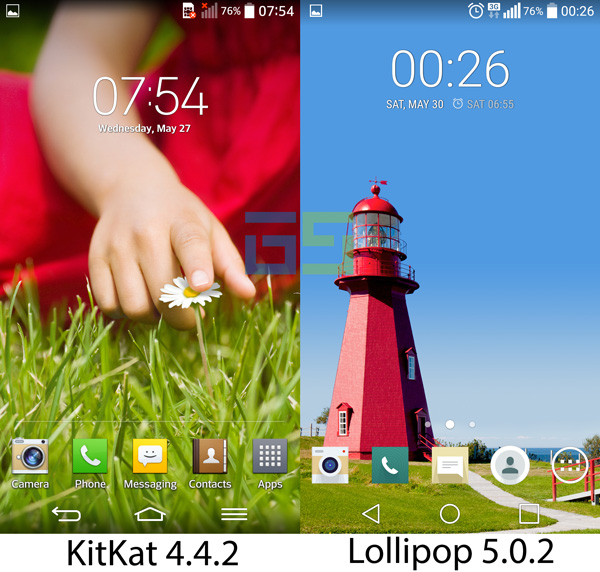 lg g2 lollipop