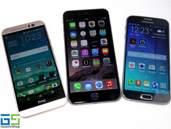 one m9 - galaxy s6 - iphone 6 plus