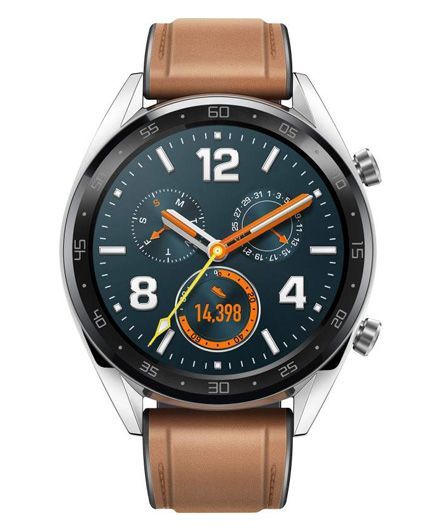 Huawei GT Classic With Brown Band Smart Watch