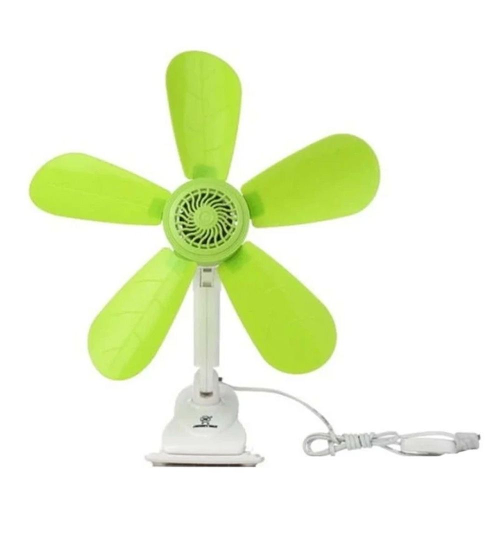 Five-Blade Clip-on Desktop Fan