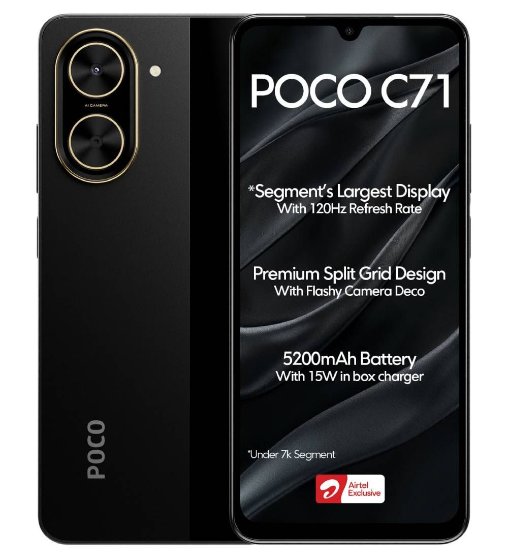 گوشی موبایل شیائومی مدل پوکو C71 4G ظرفیت 128 گیگابایت رم 4 گیگابایت