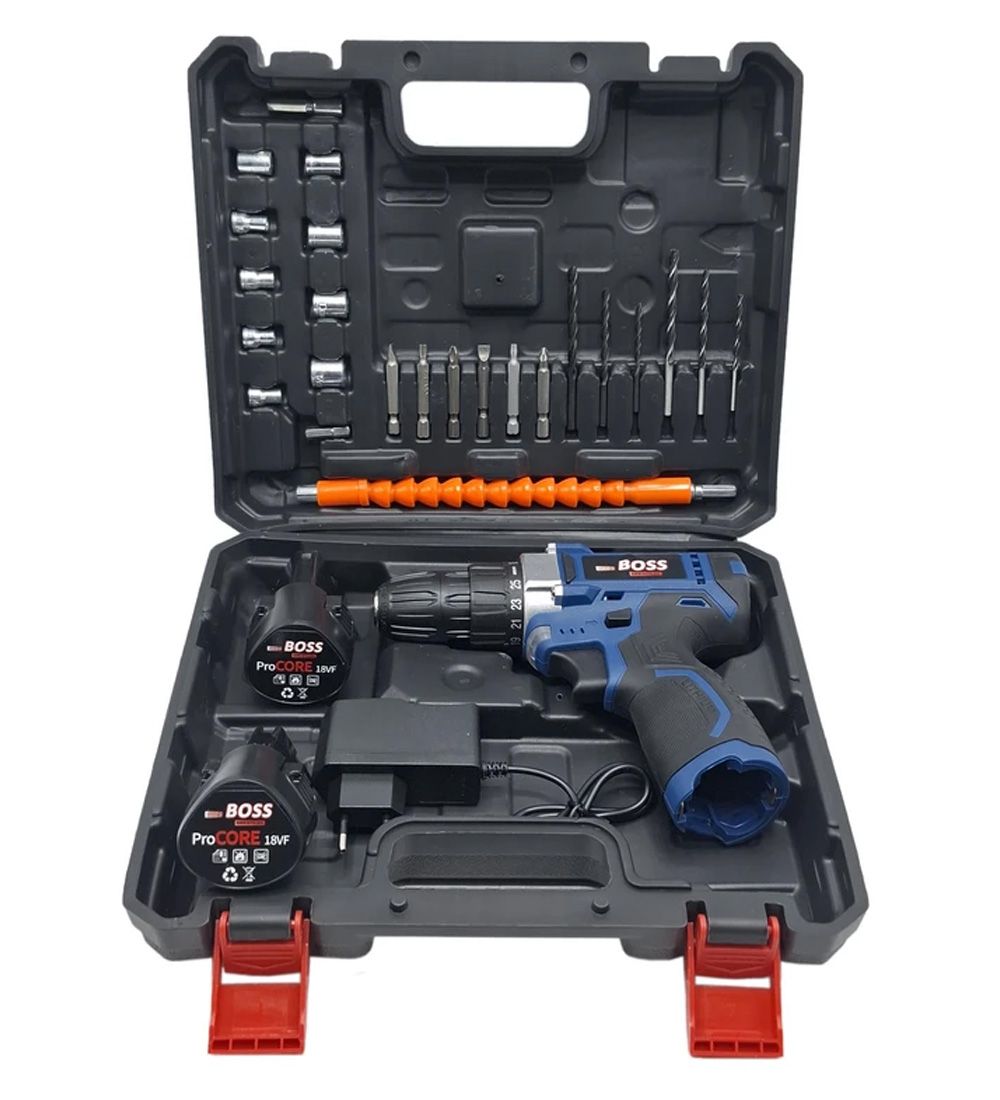 دریل پیچ گوشتی شارژی باس 29 عددی مدل LIFE_STYLE 18V کد 2