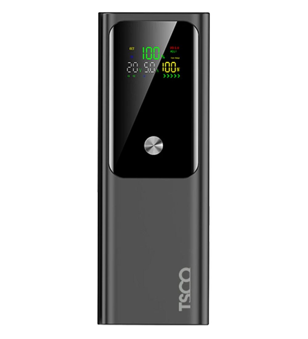 پاوربانک 100W تسکو مدل TP 2004 ظرفیت 20000 میلی آمپر ساعت