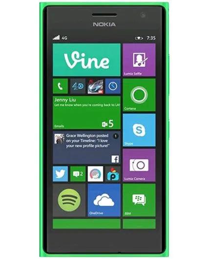 تصویر  گوشی موبایل نوکیا مدل لومیا 735 ظرفیت 8 گیگابایت رم 1 گیگابایت