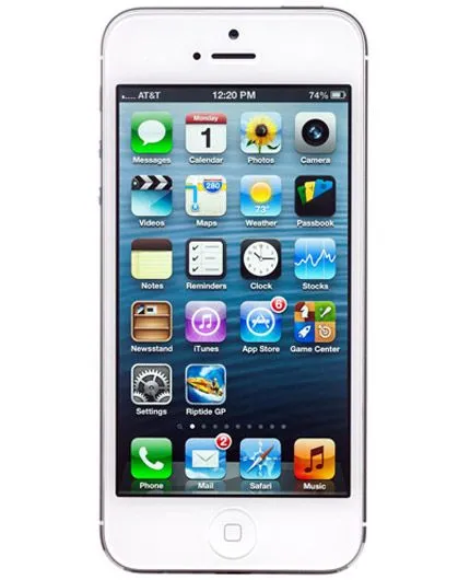 تصویر  گوشی موبایل اپل مدل آیفون 5 تک سیم کارت ظرفیت 16 گیگابایت رم 1 گیگابایت