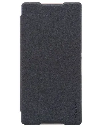 تصویر  کیف کلاسوری چرمی نیلکین مدل اسپارکل برای گوشی سونی اکسپریا سی 5 الترا