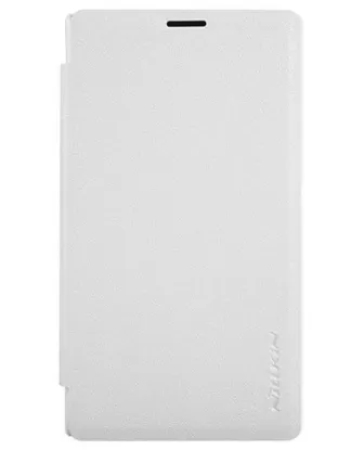 تصویر  کیف کلاسوری چرمی نیلکین مدل اسپارکل برای گوشی مایکروسافت لومیا 435