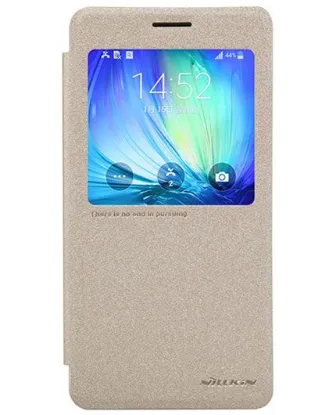 تصویر  کیف کلاسوری چرمی نیلکین مدل اسپارکل برای گوشی سامسونگ گلکسی آ 7