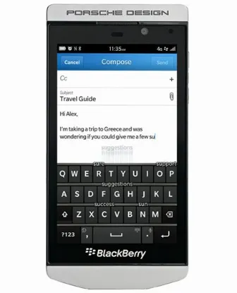 تصویر  گوشی موبایل بلک بری  مدل Porsche Design P'9982 ظرفیت 64 گیگابایت رم 2 گیگابایت