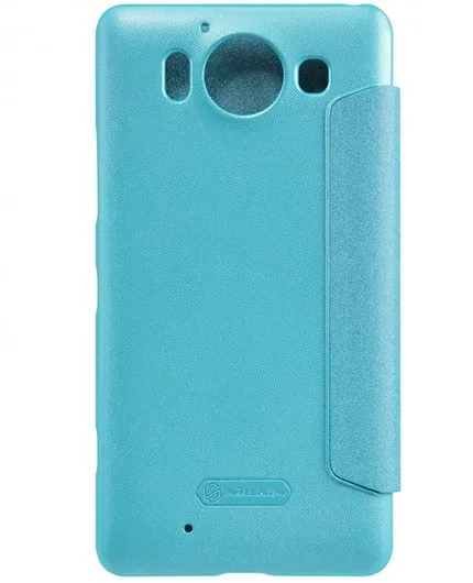 تصویر  کیف کلاسوری چرمی نیلکین مدل اسپارکل برای گوشی مایکروسافت لومیا 950