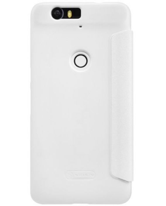 تصویر  کیف کلاسوری چرمی نیلکین مدل اسپارکل برای گوشی هواوی نکسوس 6 پی