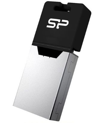 فلش مموری OTG USB سیلیکون پاور مدل موبایل ایکس 20 - 32 گیگابایت