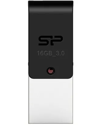 تصویر  فلش مموری OTG USB سیلیکون پاور مدل موبایل ایکس 31 - 16 گیگابایت