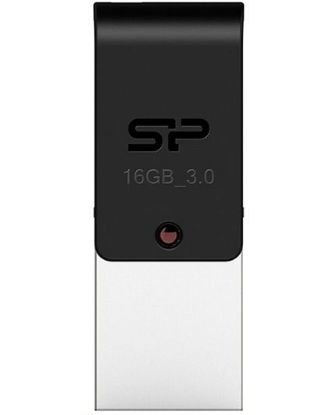 تصویر  فلش مموری OTG USB سیلیکون پاور مدل موبایل ایکس 31 - 16 گیگابایت