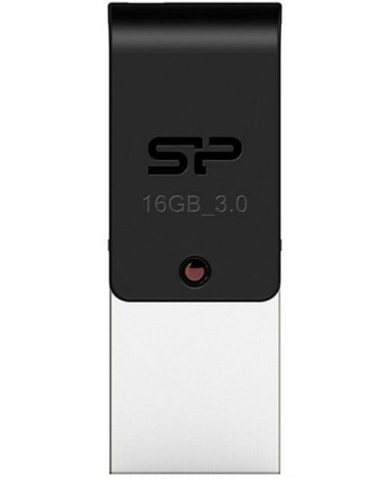 تصویر  فلش مموری OTG USB سیلیکون پاور مدل موبایل ایکس 31 - 16 گیگابایت