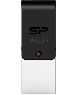 تصویر فلش مموری OTG USB سیلیکون پاور مدل موبایل ایکس 31 - 8 گیگابایت