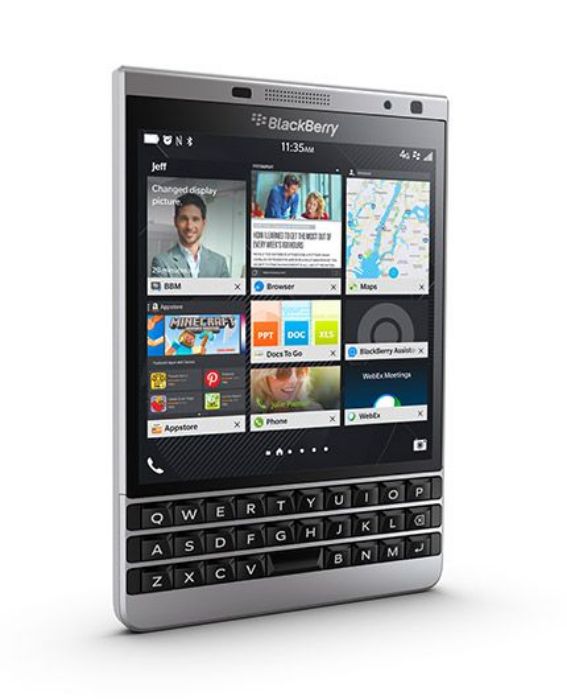 تصویر  گوشی موبایل بلک بری مدل Passport