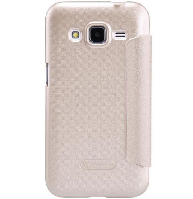 تصویر  کیف کلاسوری چرمی نیلکین مدل اسپارکل برای گوشی سامسونگ گلکسی کر پرایم