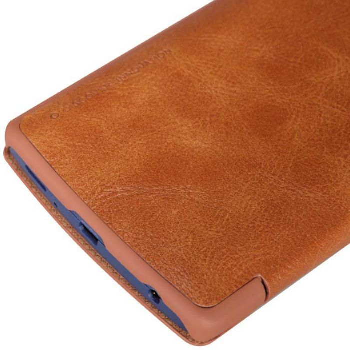 تصویر  کیف کلاسوری چرمی نیلکین مدل کیو آی ان برای گوشی ال جی وی 10