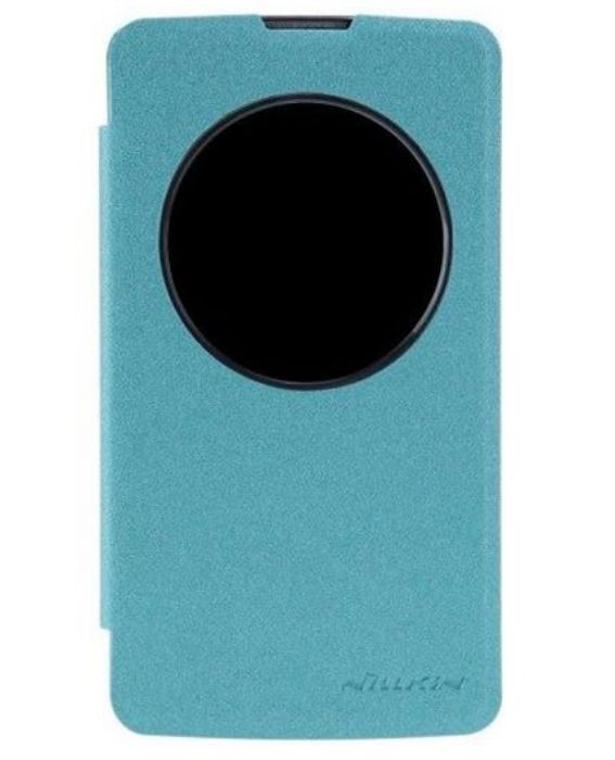 تصویر  کیف کلاسوری چرمی نیلکین مدل اسپارکل برای گوشی ال‌جی ال فینو