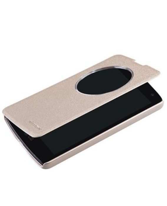 تصویر  کیف کلاسوری چرمی نیلکین مدل اسپارکل برای گوشی ال‌جی ال فینو