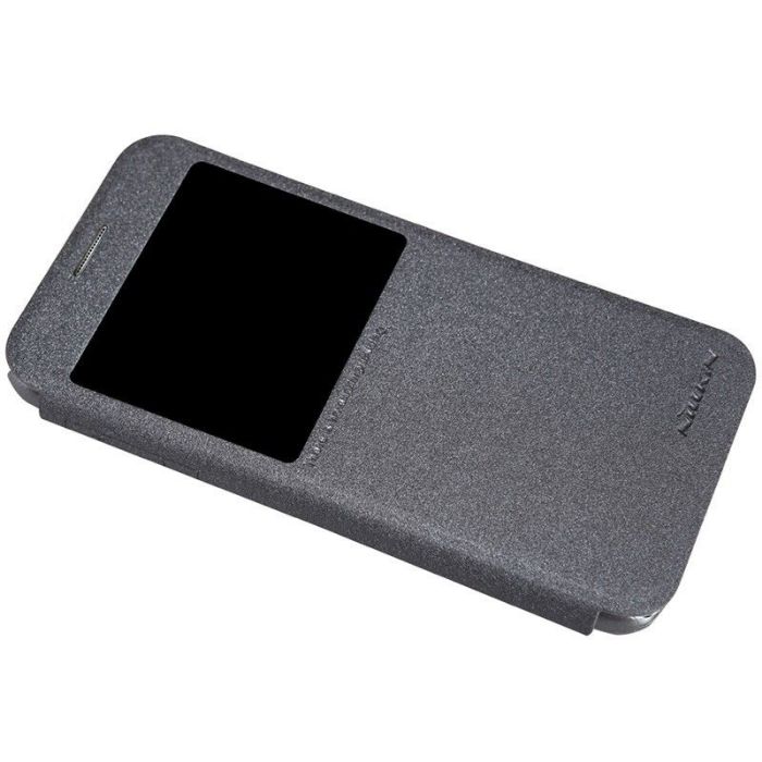 تصویر  کیف کلاسوری چرمی نیلکین مدل اسپارکل برای گوشی سامسونگ گلکسی اس 6