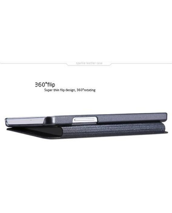 تصویر  کیف کلاسوری چرمی نیلکین مدل اسپارکل برای گوشی سامسونگ گلکسی آ 5