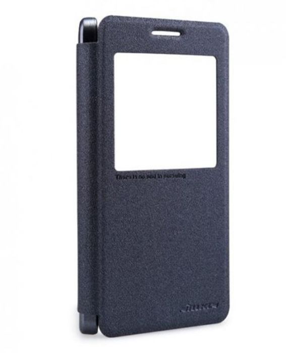 تصویر  کیف کلاسوری چرمی نیلکین مدل اسپارکل برای گوشی سامسونگ گلکسی آ 5