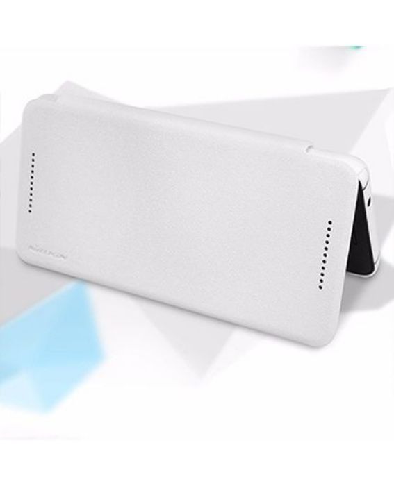 تصویر  کیف کلاسوری چرمی نیلکین مدل اسپارکل برای گوشی هواوی نکسوس 6 پی