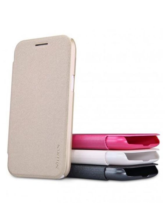 تصویر  کیف کلاسوری چرمی نیلکین مدل اسپارکل برای گوشی سامسونگ گلکسی جی 1