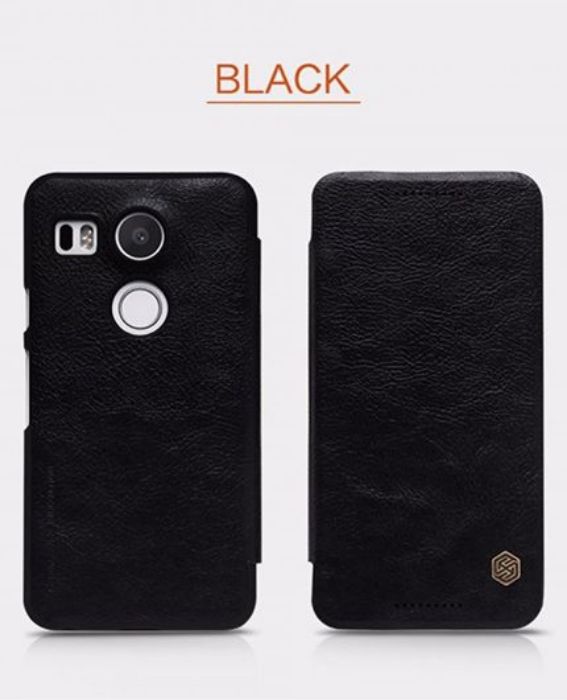 تصویر  کیف کلاسوری چرمی نیلکین مدل کیو آی ان برای گوشی ال جی نکسوس 5 ایکس