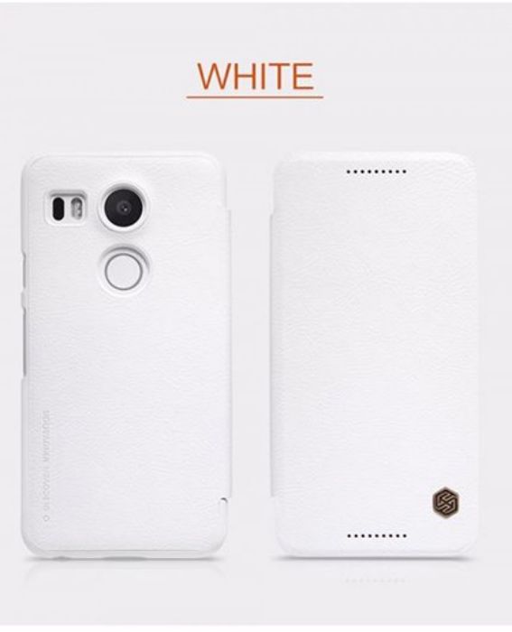 تصویر  کیف کلاسوری چرمی نیلکین مدل کیو آی ان برای گوشی ال جی نکسوس 5 ایکس