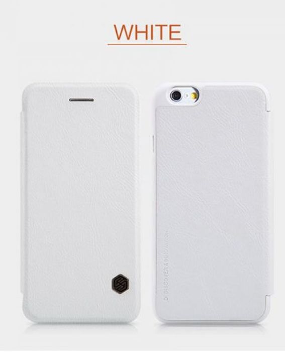 تصویر  کیف کلاسوری چرمی نیلکین مدل کیو آی ان برای گوشی اپل آیفون 6