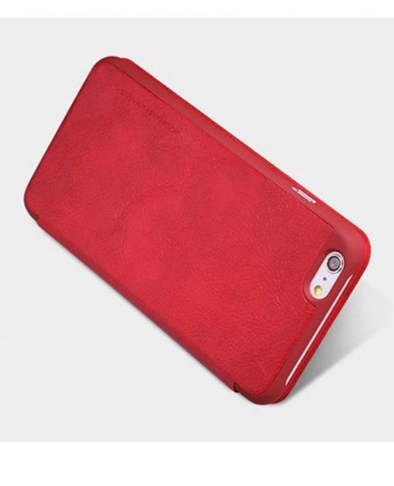 تصویر  کیف کلاسوری چرمی نیلکین مدل کیو آی ان برای گوشی اپل آیفون 6