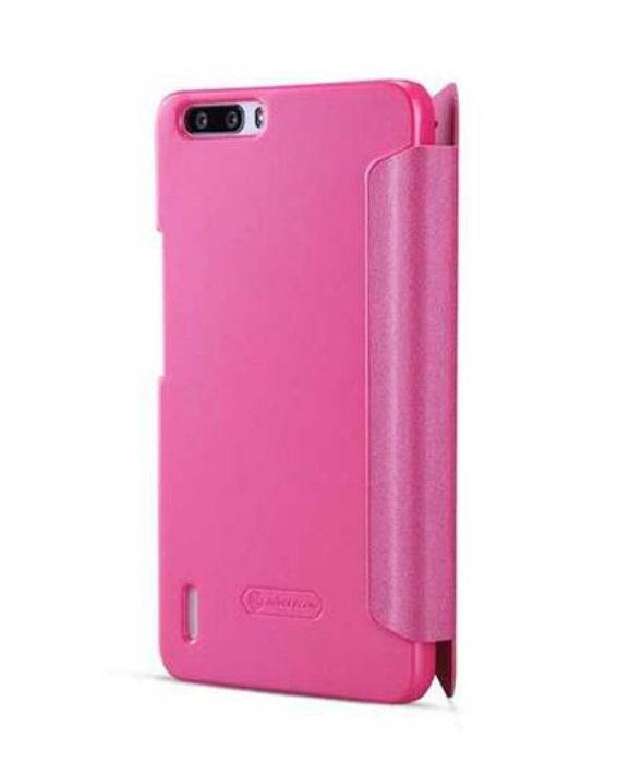 تصویر  کیف کلاسوری چرمی نیلکین مدل اسپارکل برای گوشی هواوی هانر 6 پلاس