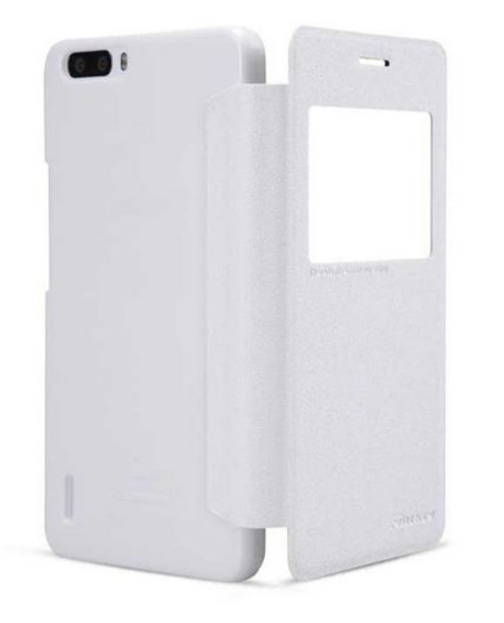 تصویر  کیف کلاسوری چرمی نیلکین مدل اسپارکل برای گوشی هواوی هانر 6 پلاس