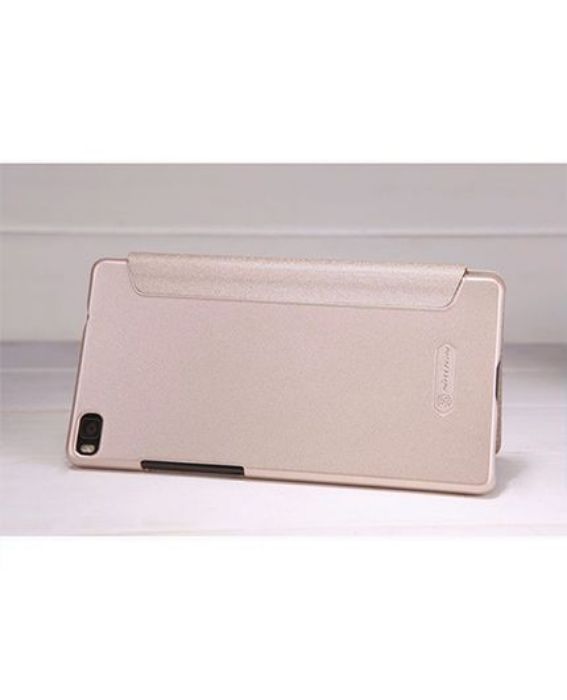 تصویر  کیف کلاسوری چرمی نیلکین مدل اسپارکل برای گوشی هواوی پی 8