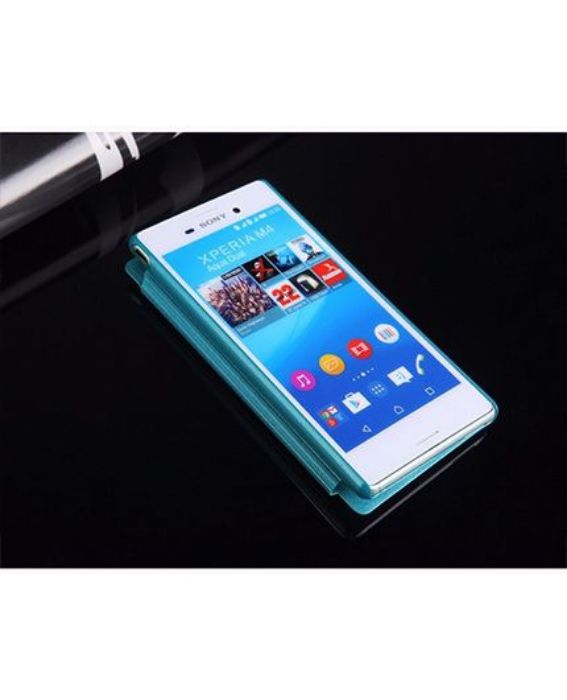 تصویر  کیف کلاسوری چرمی نیلکین مدل اسپارکل برای گوشی سونی اکسپریا ام 4 آکوا