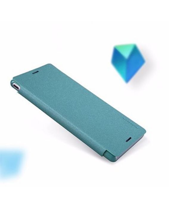 تصویر  کیف کلاسوری چرمی نیلکین مدل اسپارکل برای گوشی سونی اکسپریا ام 4 آکوا