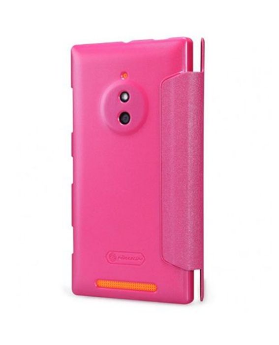 تصویر  کیف کلاسوری چرمی نیلکین مدل اسپارکل برای گوشی نوکیا لومیا 830