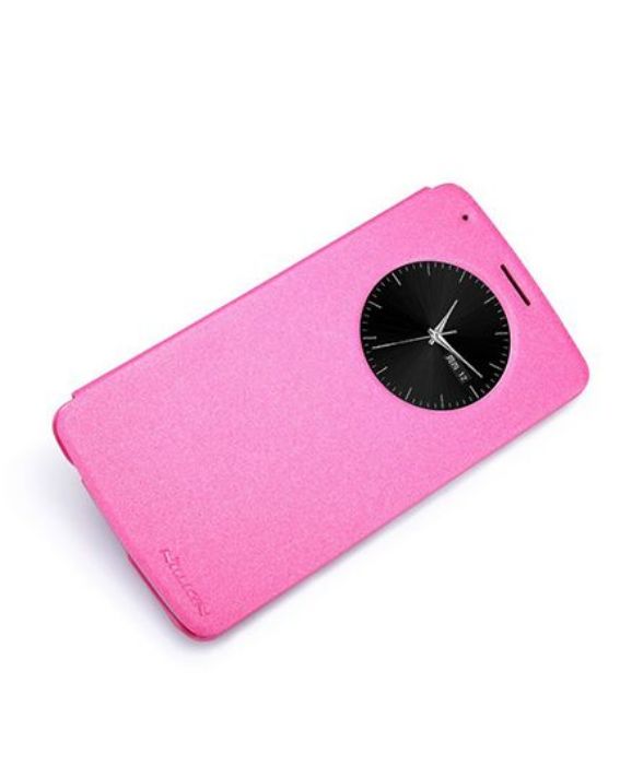 تصویر  کیف کلاسوری چرمی نیلکین مدل اسپارکل برای گوشی ال‌جی جی 3