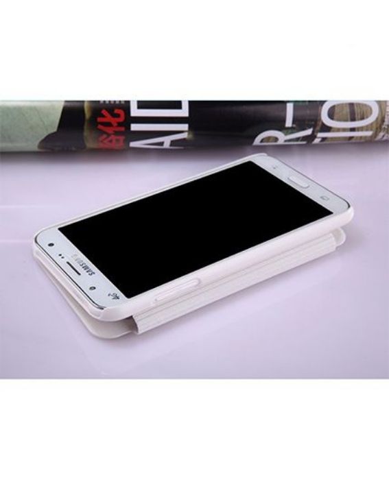 تصویر  کیف کلاسوری چرمی نیلکین مدل اسپارکل برای گوشی سامسونگ گلکسی جی 7