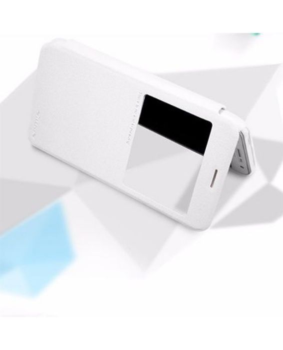 تصویر  کیف کلاسوری چرمی نیلکین مدل اسپارکل برای گوشی سامسونگ گلکسی جی 7