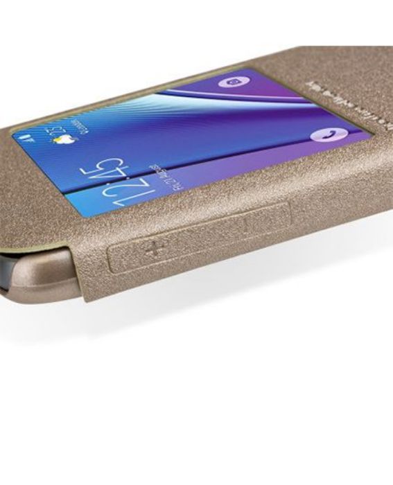 تصویر  کیف کلاسوری چرمی نیلکین مدل اسپارکل برای گوشی سامسونگ گلکسی اس 6