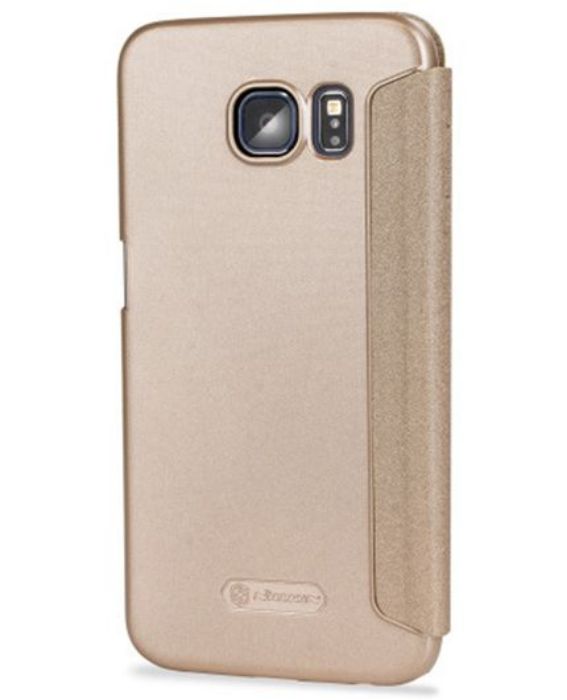 تصویر  کیف کلاسوری چرمی نیلکین مدل اسپارکل برای گوشی سامسونگ گلکسی اس 6