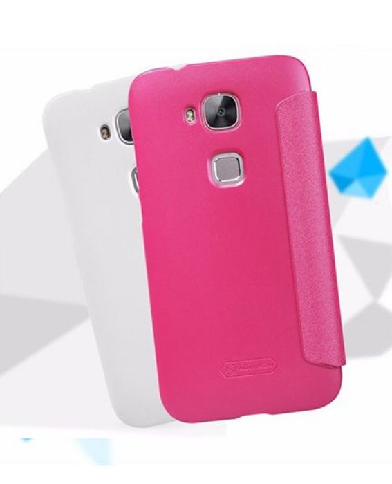 تصویر  کیف کلاسوری چرمی نیلکین مدل اسپارکل برای گوشی هواوی جی 8