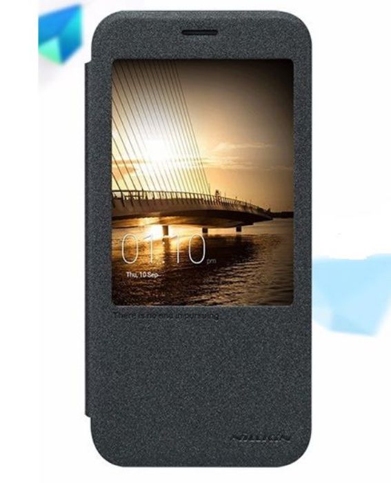 تصویر  کیف کلاسوری چرمی نیلکین مدل اسپارکل برای گوشی هواوی جی 8