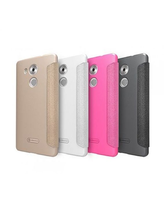 تصویر  کیف کلاسوری چرمی نیلکین مدل اسپارکل برای گوشی هواوی اسند میت 8